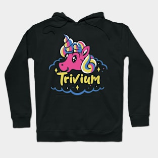 trivium and unicorn Hoodie